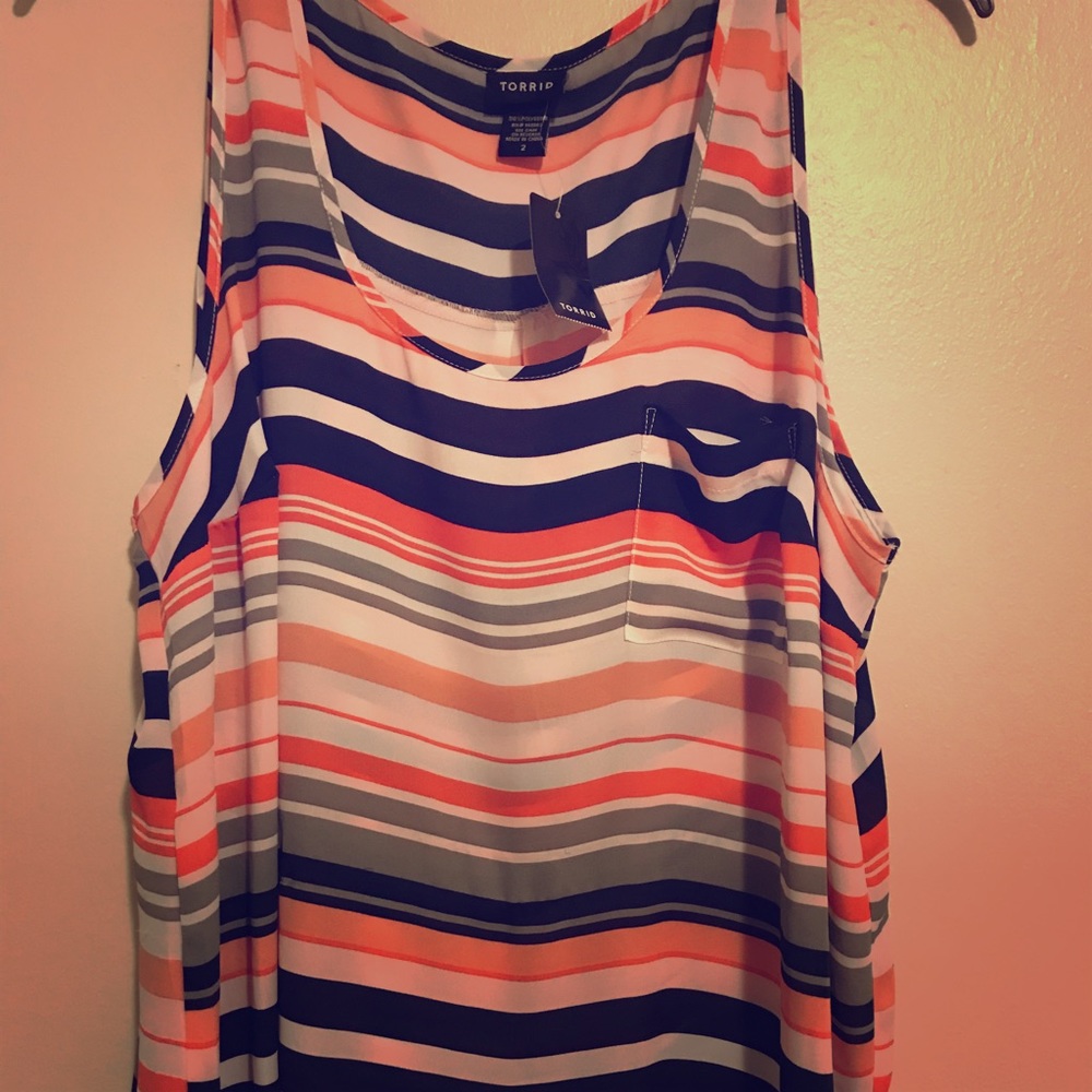 Striped tank top